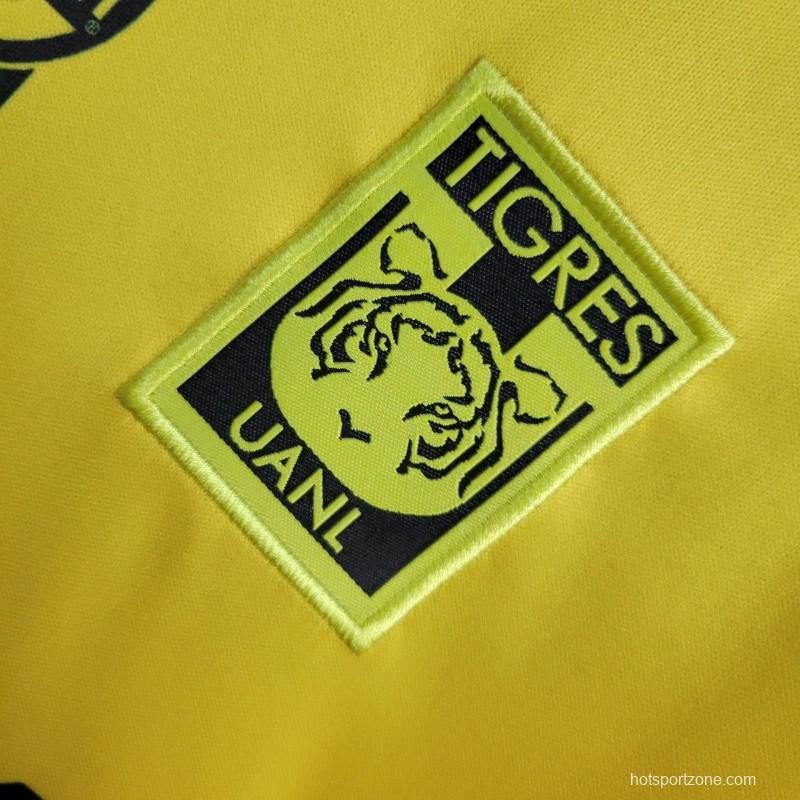 23/24 Kids Tigres UANL Yellow Training Jersey