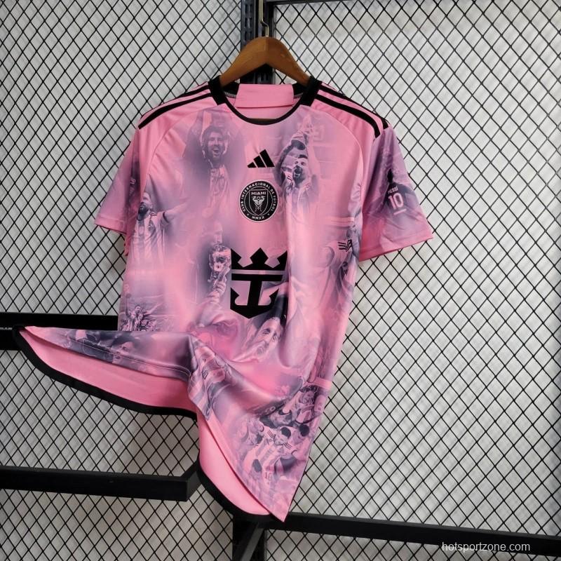 24/25 Inter Miami Champion Version Pink Jersey