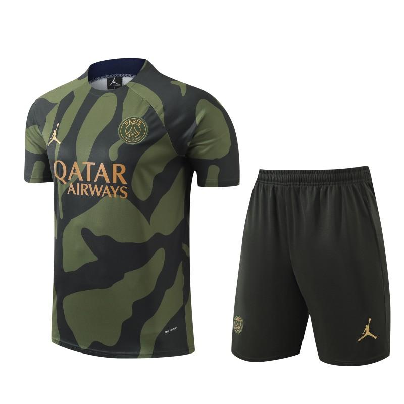 23/24 PSG Camouflage Short Sleeve Jersey+Shorts