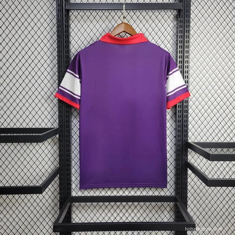 Retro 84/85 ACF Fiorentina Home Jersey