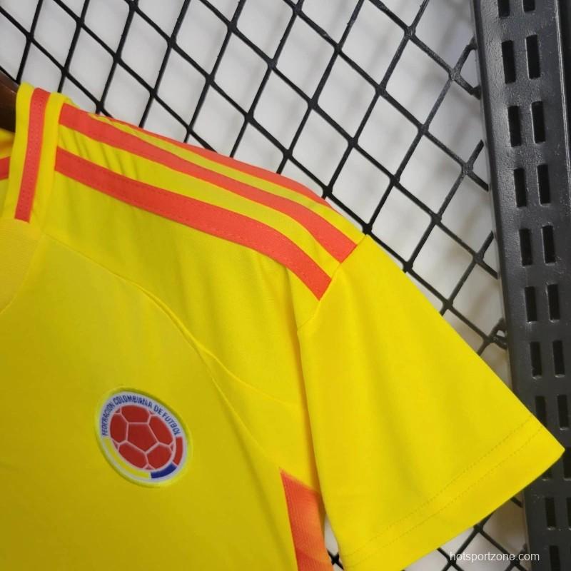 2024 Kids Colombia Home 16-28 Jersey