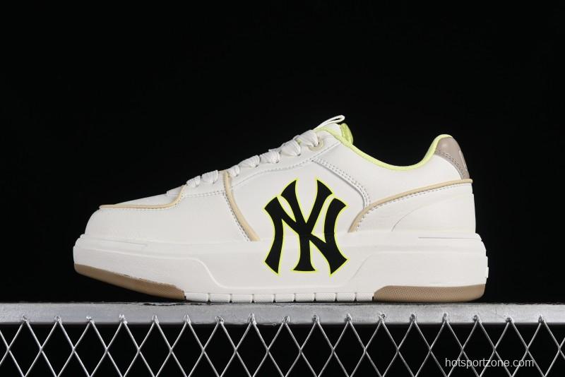 MLB Chunky Liner Basic New York Yankees Thick Sole Platform Sneakers with 6cm Height Increase - 3ASXCA12N50BGS
