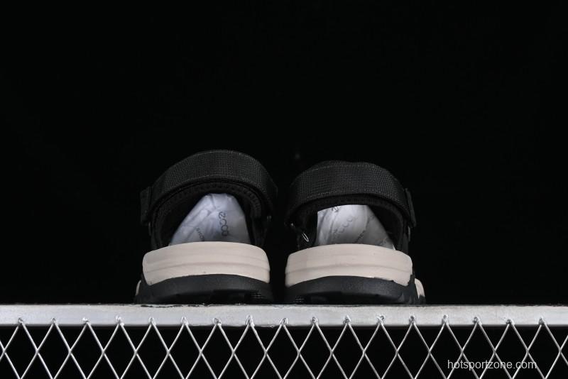 ECCO Offroad Series 2024 Summer Men's Casual Sandals with Soft Leather Upper and Mesh Panels - 63131501001