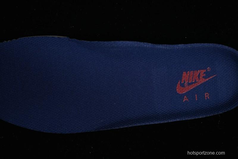 Nike Air Force 1 '07 Low Custom Casual Sneakers "Joker Red" with Full-Length Hexagonal Air Cushion - XL2402-333