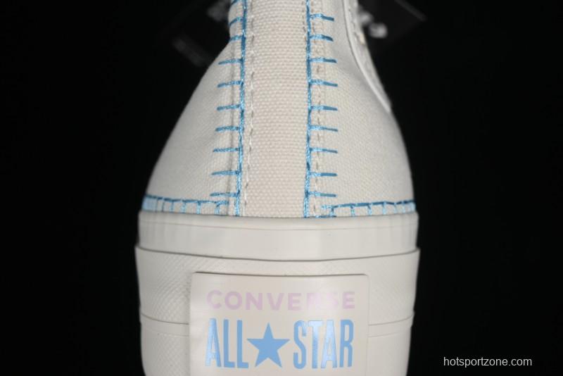 Converse All Star Lift Stitch Daisy Vulcanized Canvas Sneakers - A08731C