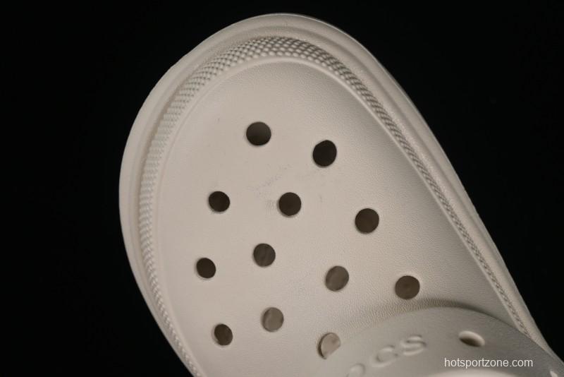 Crocs Classic Clog Snow House Retro Beach Clogs with Adjustable Heel Strap - B.D4