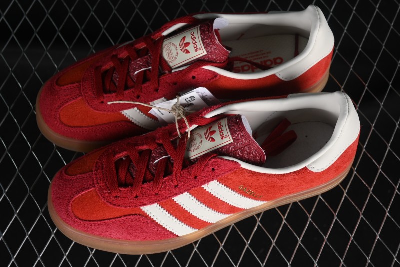 Adidas Originals Gazelle Indoor Retro Casual Slip-Resistant Wear-Resistant Low-Top Sneakers - IE1051