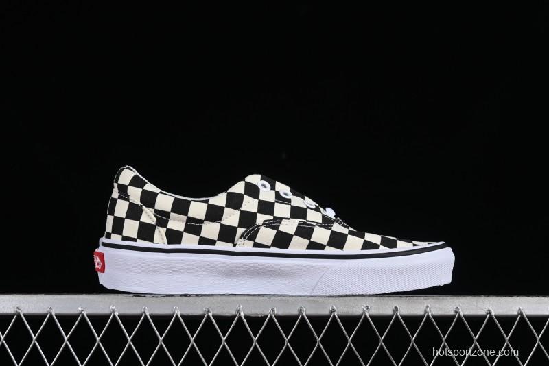 Vans Authentic Golden Coast Classic Checkerboard Slip-On Canvas Shoes - VN0A4BV4R6R