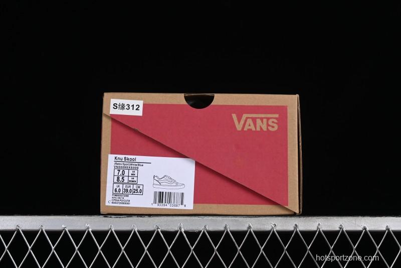 Vans Classics Knu Skool Retro Sneakers with Oversized Toe and Thickened Tongue - VN0009SXS009