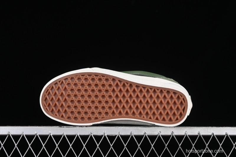 Vans Classics Knu Skool Camo Army Green Chunky Tongue Platform Sneakers - VN0007QC0WD