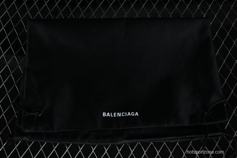 Balenciaga Phantom Sneaker 10th Generation Lace-Up Running Shoes with Transparent Heel Strap - W3XL11090