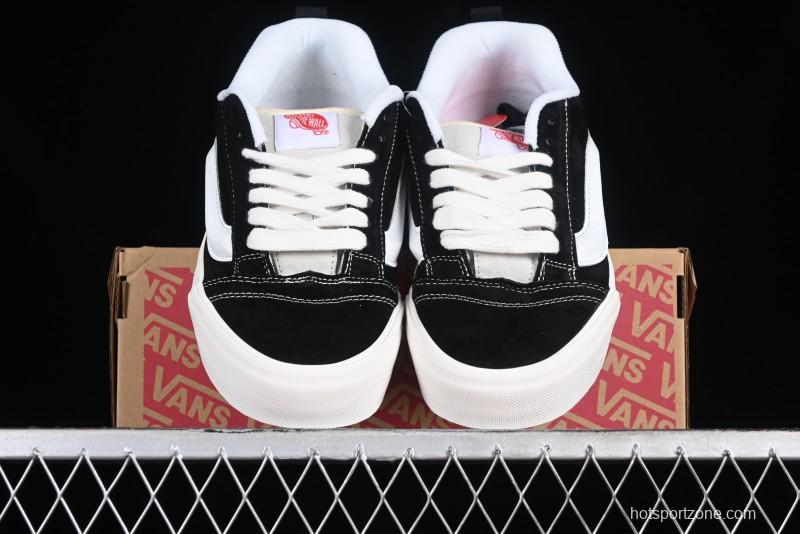 Vans Classics Knu Skool Retro Skate Shoes with Chunky Silhouette - VN0009QCBF2