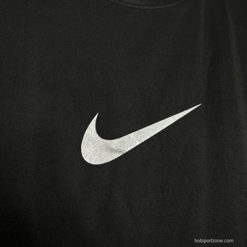 2024 Nike Black Cotton T-shirt #1032