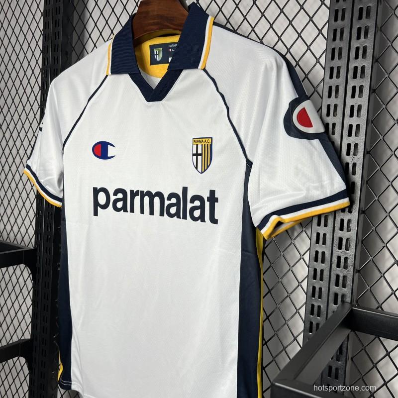 Retro 03/04 Parma Calcio Home Jersey