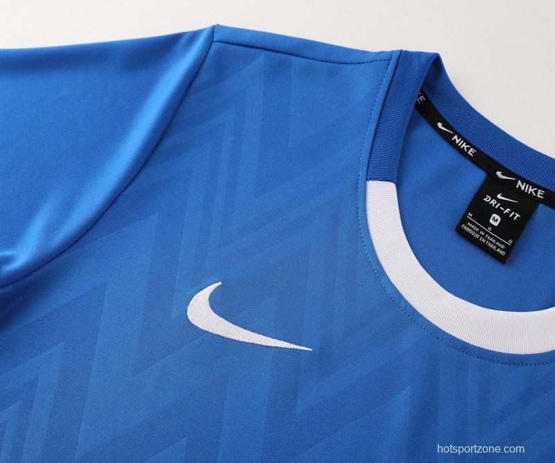 24/25 Nike Blue Short Sleeve Jersey+Shorts