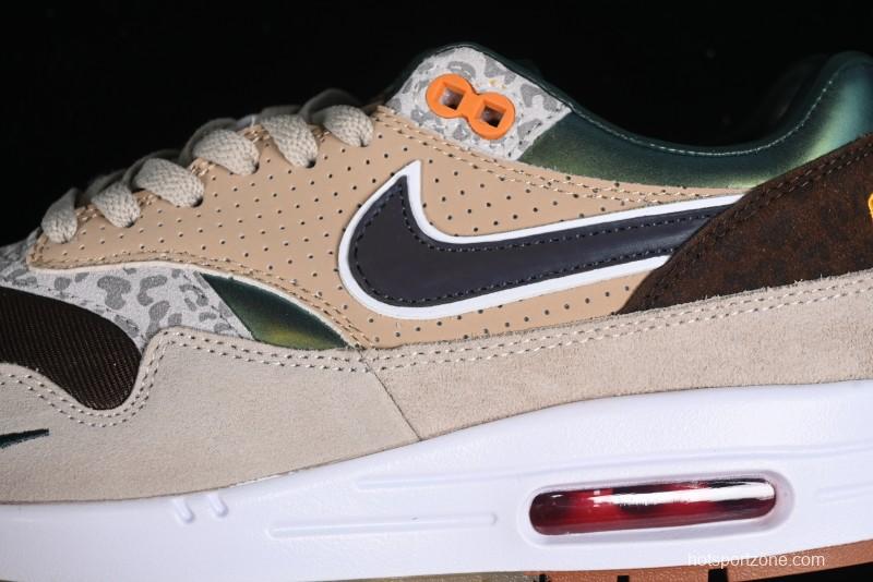 Nike Air Max 1 Retro Running Shoes with Half-Sole Air Cushion - HQ2640-200