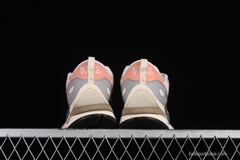 Nike Sacai VaporWaffle 3.0 Deconstructed Sneakers with Overlapping Swoosh and Dual Tongue - DD1875-107