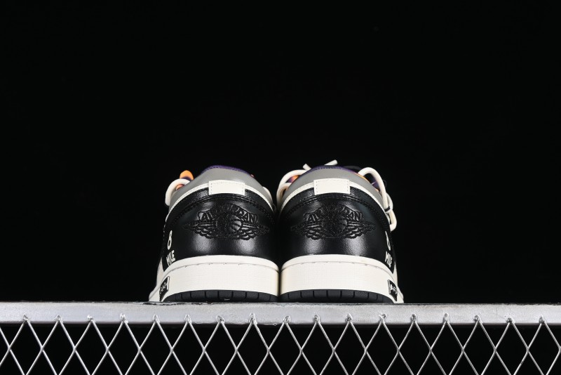 Nike Air Jordan 1 Low AJ1 Panda Prank Hip-Hop Theme - Big Shots Casual Sneakers