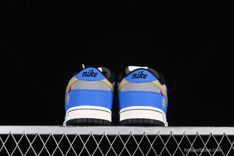 Nike SB Dunk Low Power Rangers Triceratops Colorway Low-Top Casual Skateboarding Shoes - ZZ1998-007