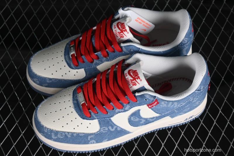 Nike Air Force 1 '07 Low Custom Casual Sneakers - CW2288-111