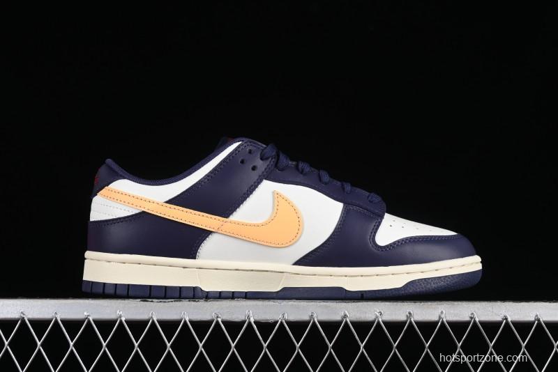 Nike Dunk Low Retro Navy Blue SB Low-Top Casual Skate Shoes - FV8106-181