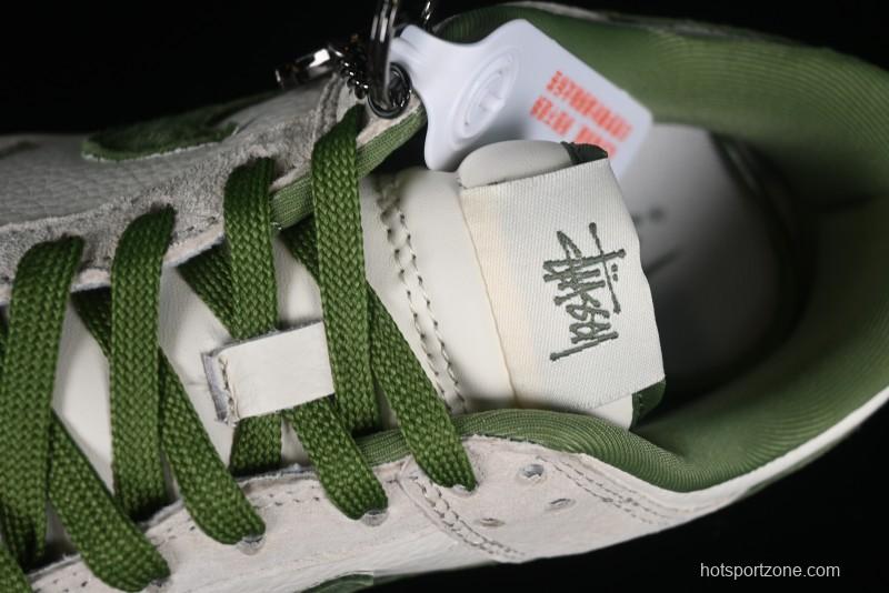 Stussy x Nike SB Dunk Low Retro Premium Casual Sneakers - DQ1098-340