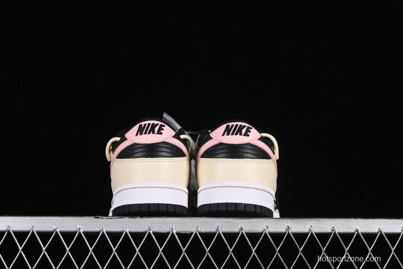 Nike Dunk Low SB Casual Skate Shoes with Smoked Rose Design - FD1232-001