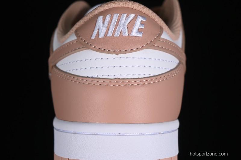 Nike Dunk Low SB Casual Sneakers with Knit Cat and Rose Pink Design - DD1503-118