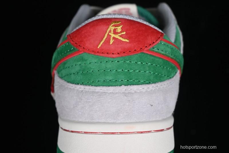 Nike SB Dunk Low Chinese New Year Limited - Azure Dragon Anniversary High-End Custom Low-Top Casual Skate Shoes - CR8033-505