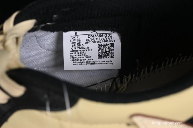 Nike Travis Scott x Air Jordan 1 Low OG AJ1 Reverse Swoosh Sneakers - DM7866-201