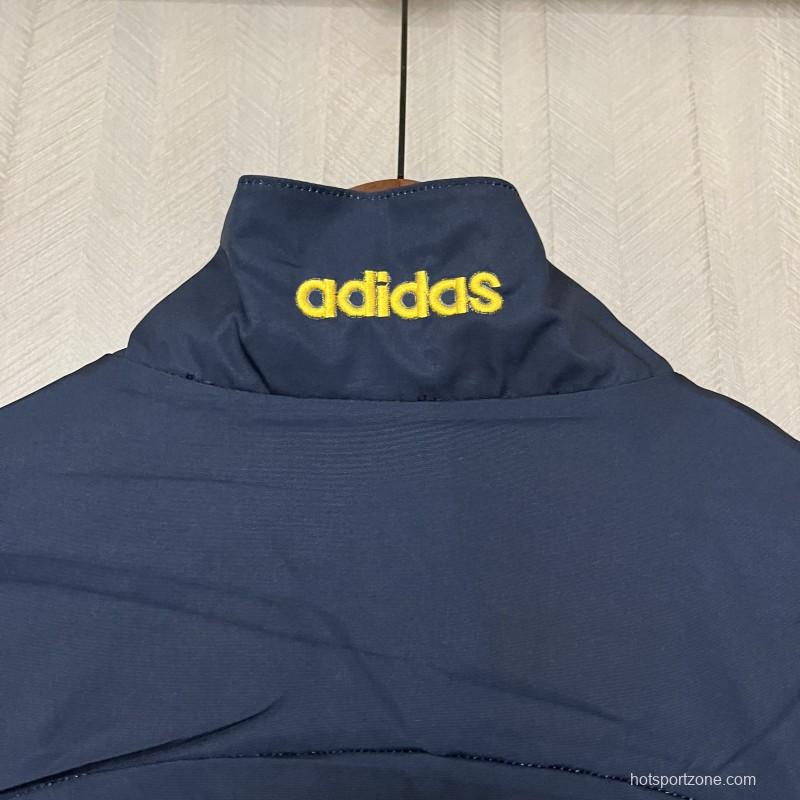 2024 Spain Navy Windbreaker