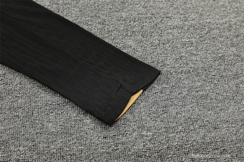 24/25 Barcelona Black Half Zipper Jacket+Long Pants