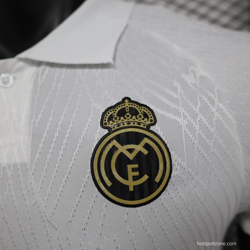 Player Version 24/25 Real Madrid Dragon White Special Jersey