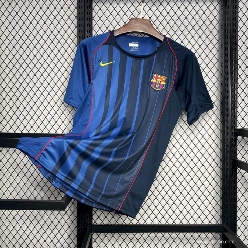 Retro 04/05 Barcelona Away Retro Jersey