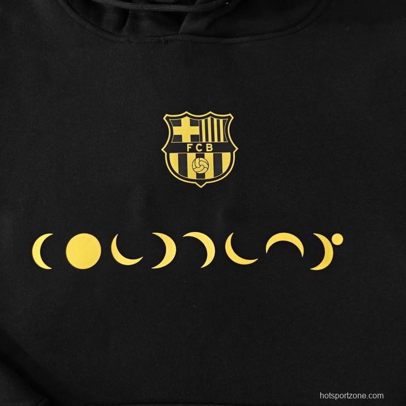 24/25 Barcelona x Coldplay Black/Navy/Red Hoodie