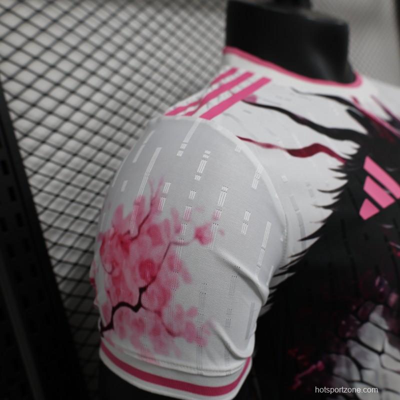 Player Version 2024 Japan Concept Sakura Bolossom Dragon Jersey