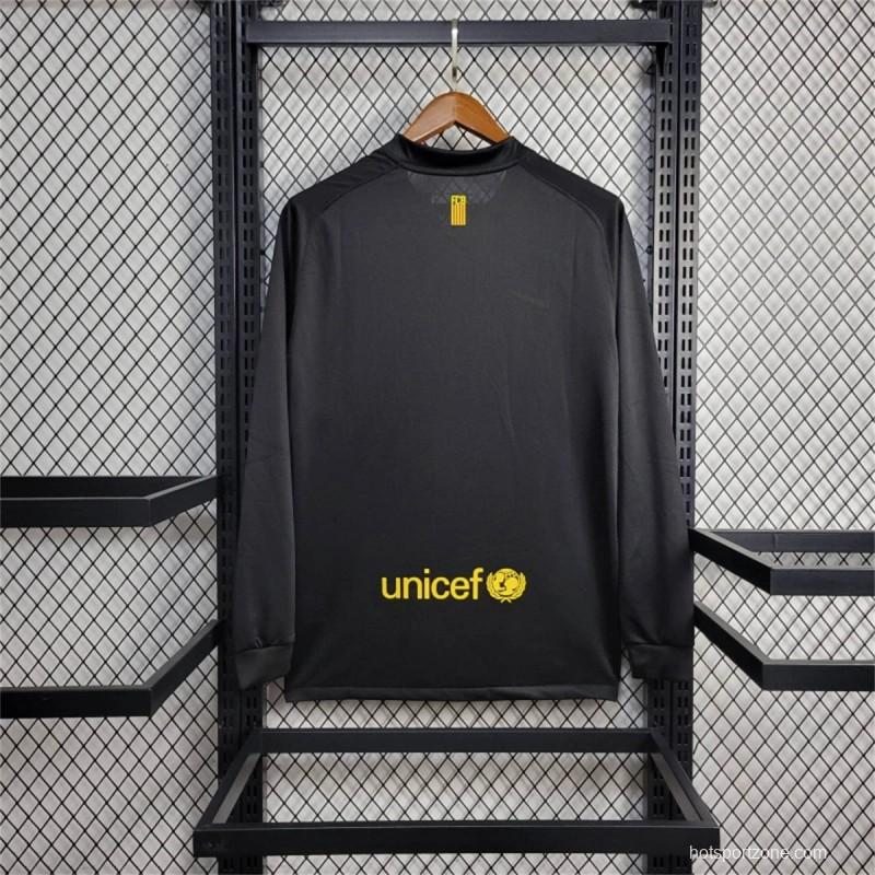 11/12 Retro Barcelona Away Long Sleeve Jersey