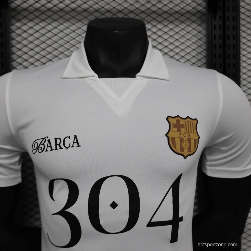 24/25 Player Version Barcelona Kopa Trophy Lamine Yamal Polo Jersey