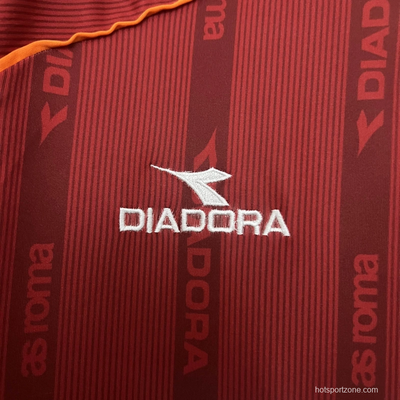 99/00 Retro Roma Home Jersey