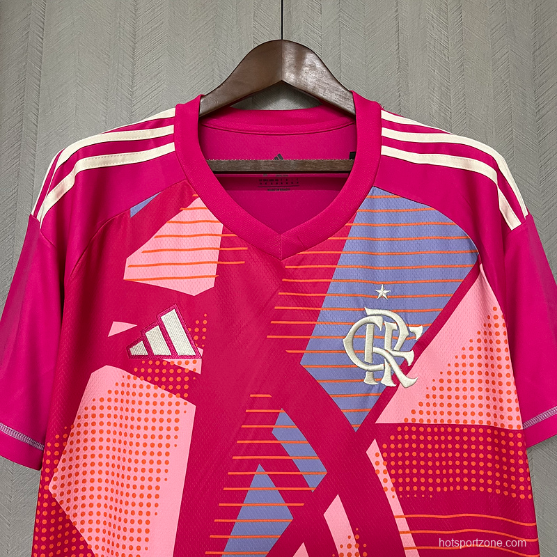 25/26 Flamengo Goalkeeper Pink Jersey S-XXXXL