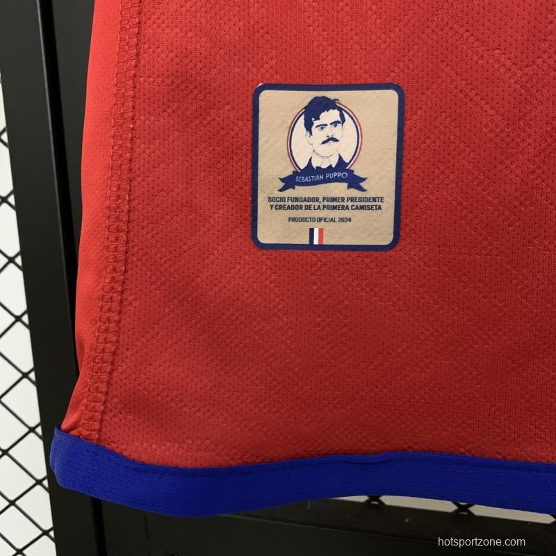 25/26 Uruguayan  Atlético Nacional Red Jersey