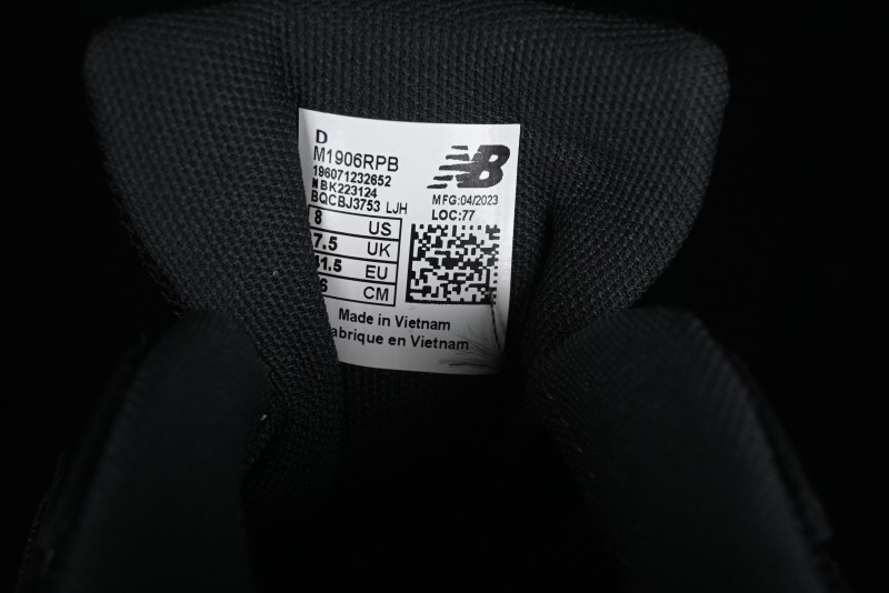 New Balance 1906 Series Retro Dad Style Casual Running Shoes with T-Beam Outsole and Exposed Cushioning - M1906RPB