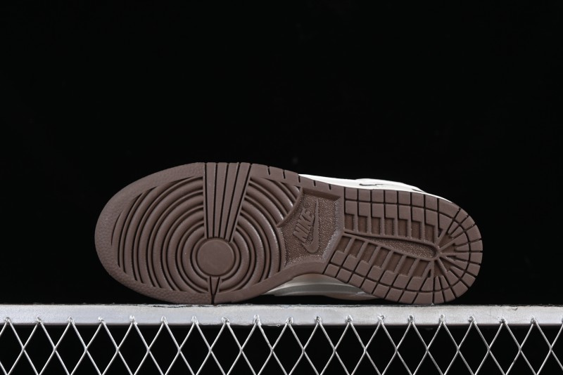 Nike SB Dunk Low BAPE Collaboration Anniversary Edition - White with Brown Swoosh Low-Top Casual Skate Shoes - XD6188-019