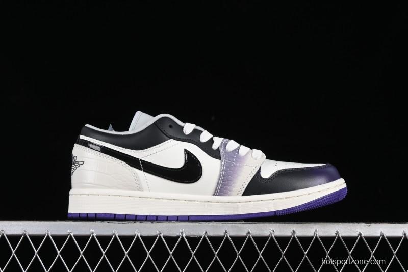 Nike Air Jordan 1 Low "Purple" Casual Sneakers - HF5759-101