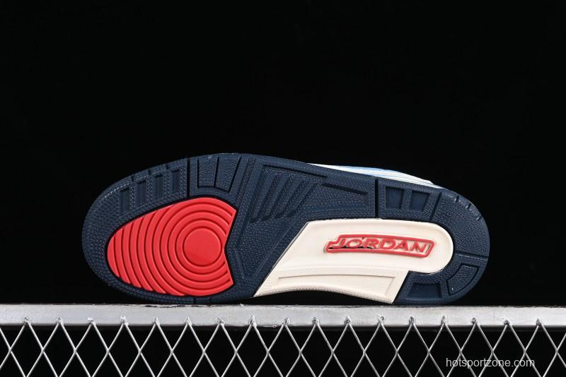 Nike Air Jordan Legacy 312 Low Sneakers with Velcro Strap and Triple Sole Design - HM3709-141