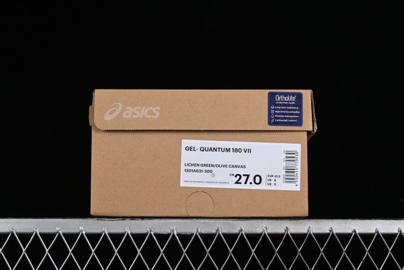 Asics Gel-Quantum 180 VIII Retro Breathable Casual Shoes with Cushioning for Men - 1201A631-300
