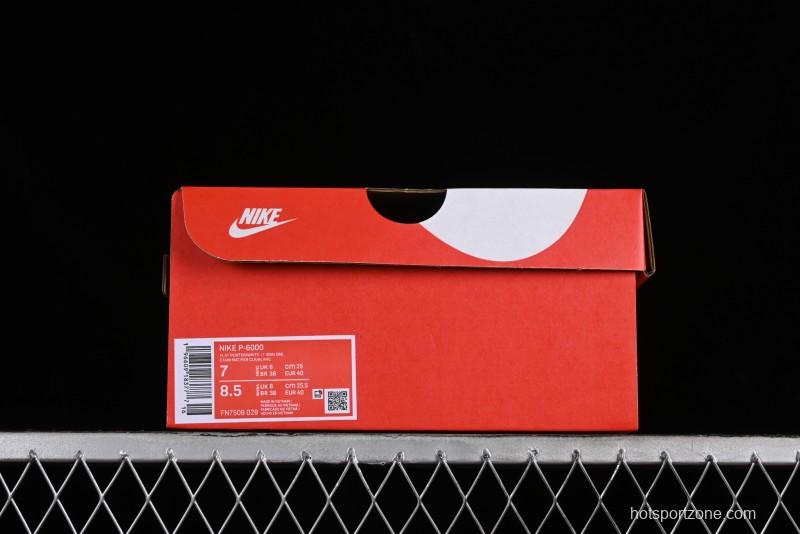 Nike P-6000 Retro Casual Sneakers with Lightweight Design - FN7509-029