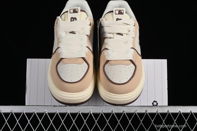 MLB Chunky Liner Basic New York Yankees Thick Sole Casual Sneakers with 6cm Height Increase - 3ASXCA12N43BGS