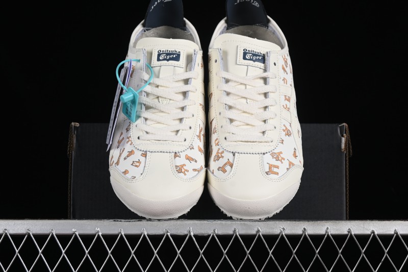 Onitsuka Tiger Mexico 66 Low-Top Leather Sneakers - 1183B785-100