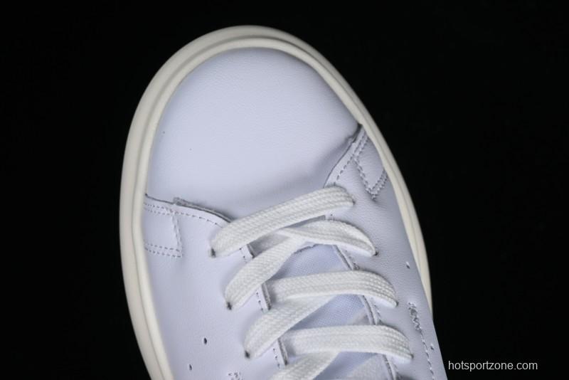 Adidas Originals AdiFOM Stan Smith Mule Comfortable Elevated Platform Casual Shoes - IE0452